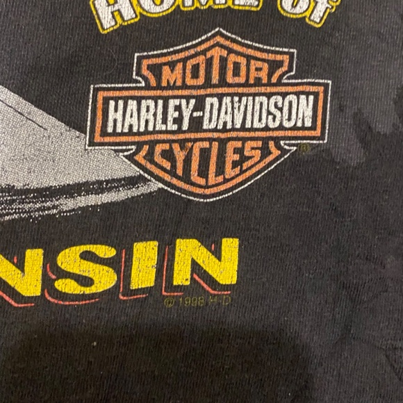 Harley Davidson vintage t-shirt 1998 - Picture 2 of 3